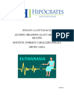 ENSAYO de La Eutanacia