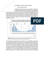 Análisis Económico de La Deuda Pública de Nayarit