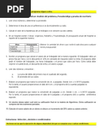 Ejercicios Estructuras Secuenciales Secuenciales y DecIsion