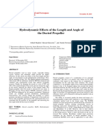 Hydrodynamic Effects of The Length and Angle of The Ducted Propeller