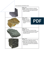 Metamorphic Rocks