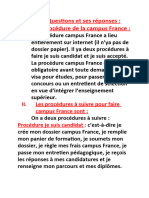 Questions Et Ses Réponses