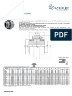 Acoplam Acriflex de Engrenagem