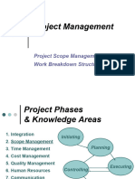 Project Management & WBS