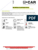 Fiche Technique Appret Ecar Ef100