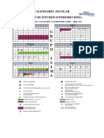 Calendario Licienciatura 2024-2