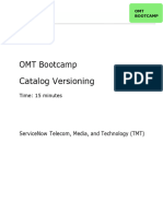 Lab 8 Catalog Versioning