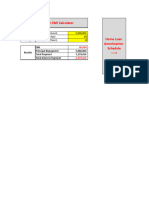 Home Loan EMI Calculator Amortization Schedule