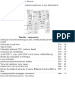 Diagrama de Fusibles FIAT - DOBLO