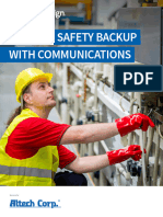 Machine Safety Backup With Communications