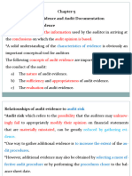 Ch5 Audit Evidence