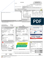 Factura: Servicio de Electricidad