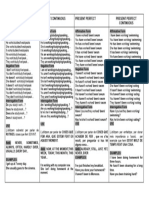 Present Tenses Chart - 2