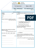 Test Diagnostique1