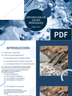 Objetivos y Principios de La Depuración de Aguas Residuales Hugo Cano