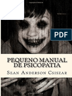 Resumo Pequeno Manual de Psicopatia Sean Anderson Csiszar