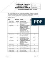 ET QMSM Chapter 3 Documentation and Record System REV 10 00