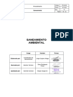 Procedimiento Saneamiento Ambiental ENVAK 3