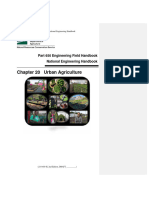 Urban Agriculture: Part 650 Engineering Field Handbook National Engineering Handbook