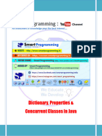 Dictionary Properties Concurrent Classes in Java