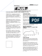 Ilford HP5 Plus Spec Sheet