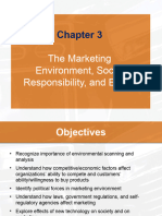 Chapter 3 The Marketing Environment, Social Responsibility, and Ethics