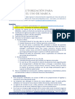 Autorización para El Uso de Marca: Requisitos