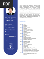 CV - Arq Isaac Román Chávez