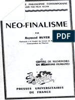 Raymond Ruyer - Néo-Finalisme-Presses Universitaires de France (1952)