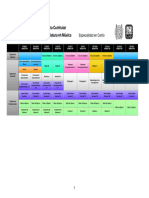 Mapa Curricular Canto