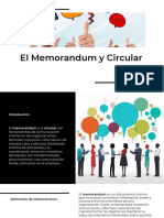 Memorandun y Circulares