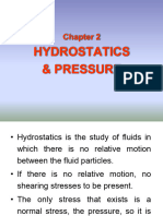 Chapter 2 Hydrostatics and Pressure