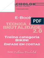 Treino Categoria Bikini - Ênfase em Costas