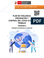 Plan de Vigilancia, Prevencion y Control Del Covid-19 en El Trabajo 2023 Actualizado