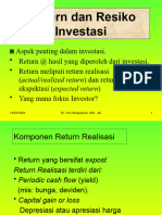 2 Return and Risk Investasi PM