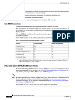 Auto-Mdix Connections: Poe+ and Cisco Upoe Port Connections