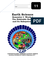 CORE 11 Earth-Science q1 CLAS1 TheHabitableEarthandItsSubsystems