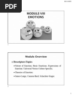 Emotions - Class Notes - Dr. Ruchi Mudaliar