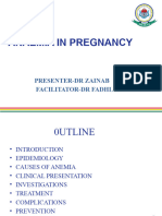 Anaemia in Pregnancy md3 Mhs