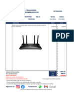 Cotizacion Router