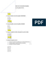 Preguntas de Razonamiento Verbal Cuarto de Primaria 2