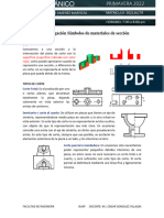 A1. Investigación Símbolos de Materiales de Sección