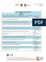 Calendario Escolarizado 2024-1