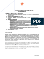 Guia - Aprendizaje Aplicación de Las Técnicas de Preservación de La Información Digital