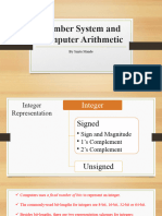 UNIT 2 - Number System and Computer Arithmetic