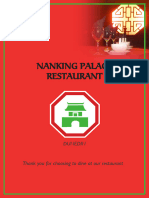 Nanking Menu