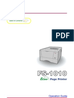 Page Printer: Operation Guide