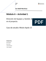 Trabajo 1 Módulo 6 Apollo 13