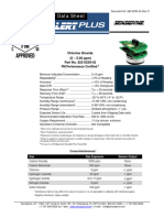 Chlorine Dioxide 5ppm Sensor Specs - 823-0239-42rF