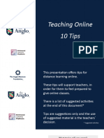 Online Teaching Tips